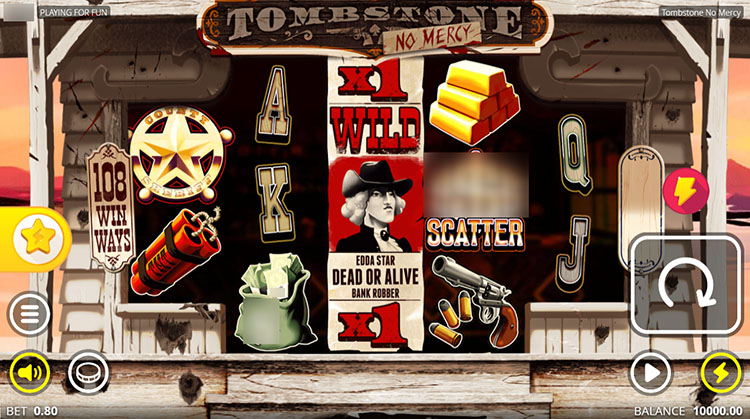 New slot machine about the Wild West from Nolimit City Studio