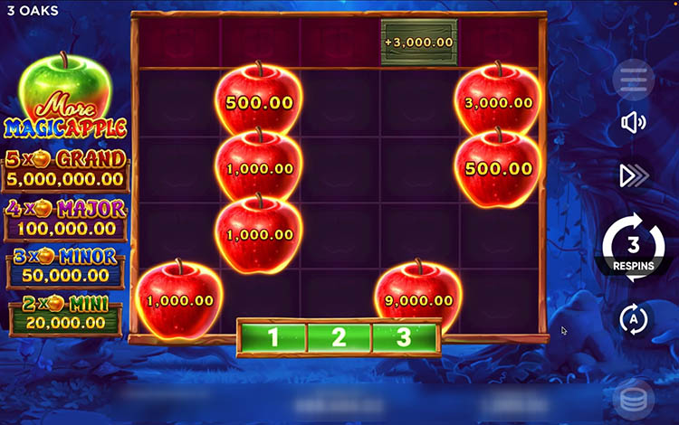 Bonus in More Magic Apple slot