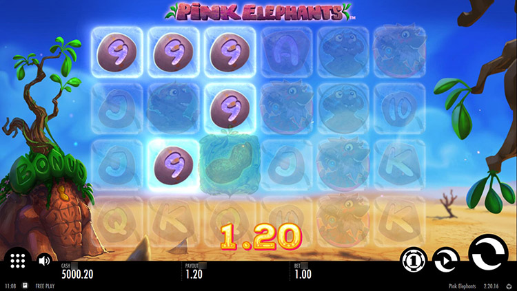 The main game of the slot